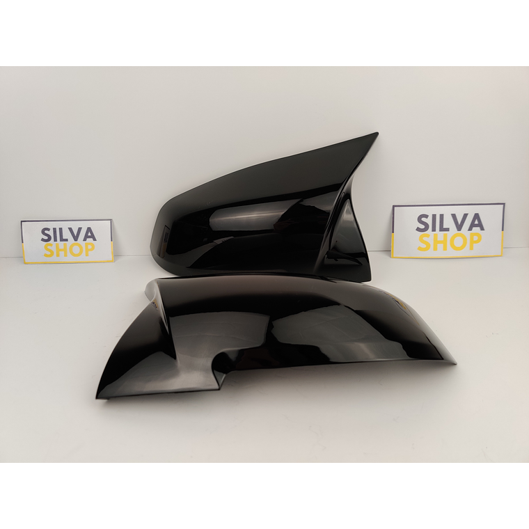 Cubiertas de espejos BMW en negro brillante 4