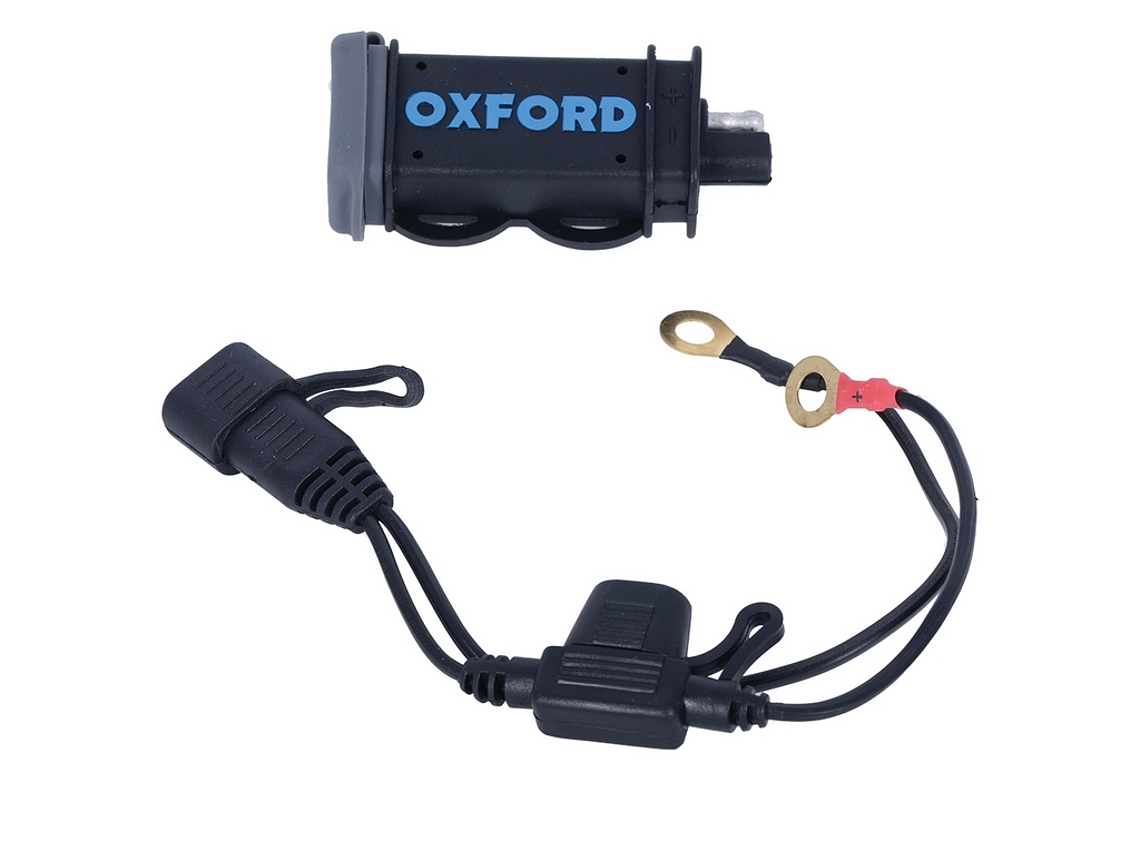 USB Charger for Motorcycle 2.1A - Oxford EL114 1
