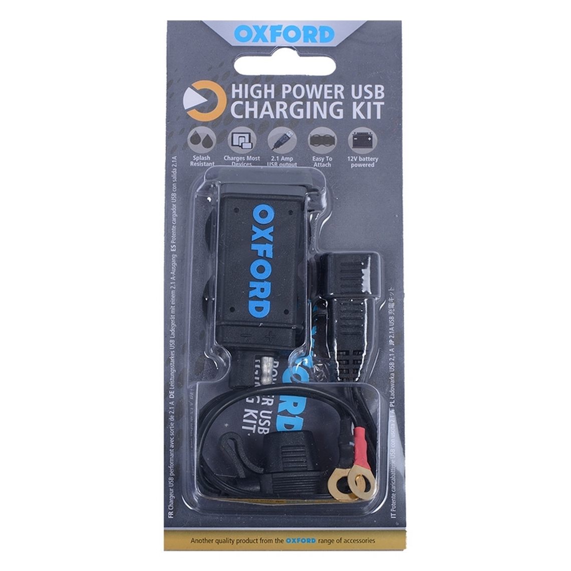 Carregador USB para Mota 2.1A - Oxford EL114 2