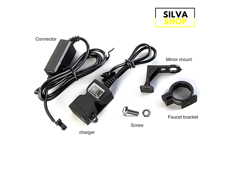 Cargador de teléfono móvil para motocicleta 4