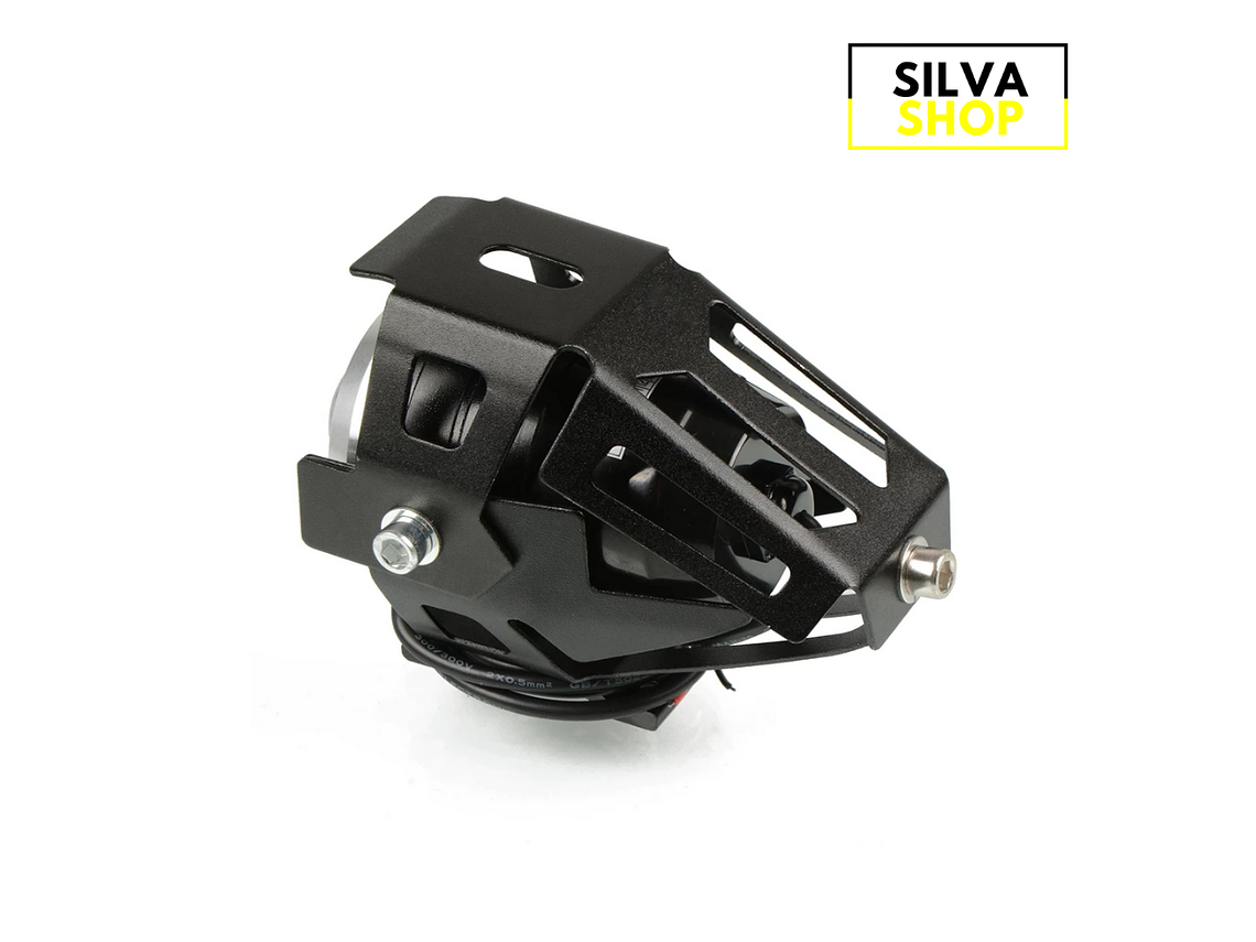 Faróis Auxiliares LED c/ Interruptor para Motas 3