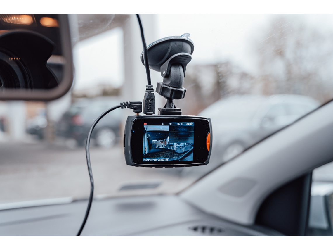 Cámara de grabación para coche con pantalla LCD Full HD de 2,4