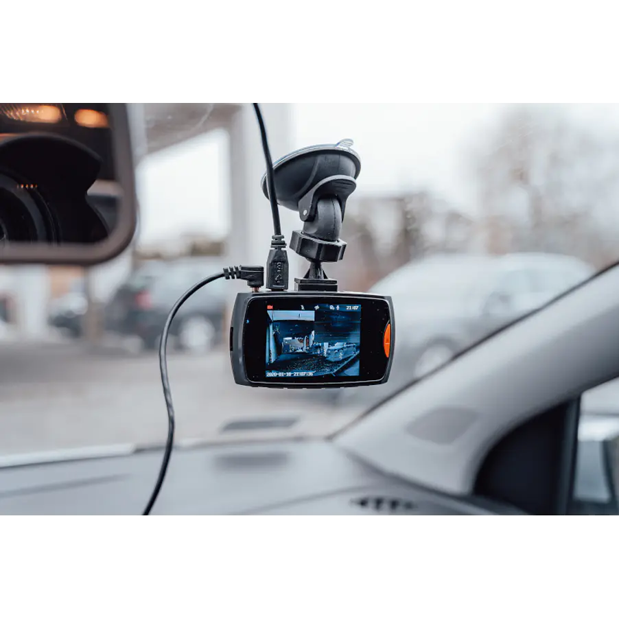 Câmara Gravadora p/ Carros c/ Visor LCD Full HD 2,4