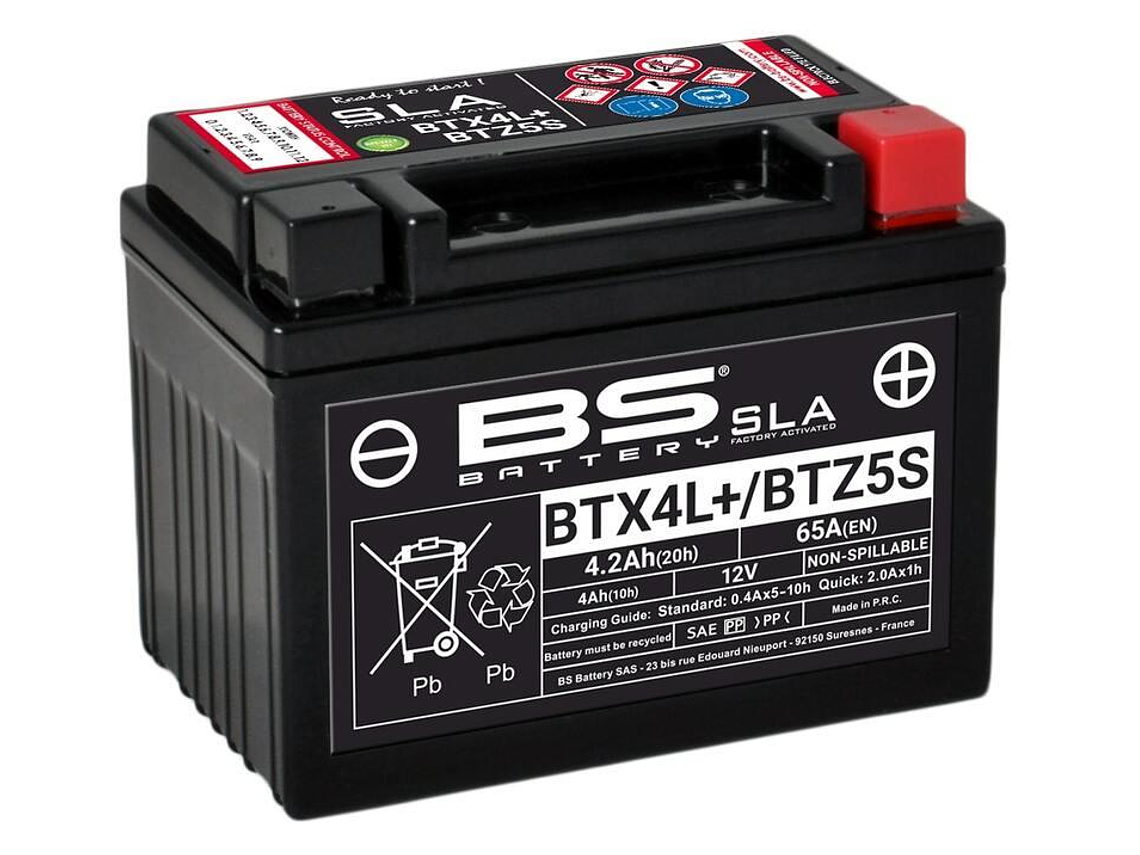 12V 4.2Ah BTX4L + Battery - BS Battery 1