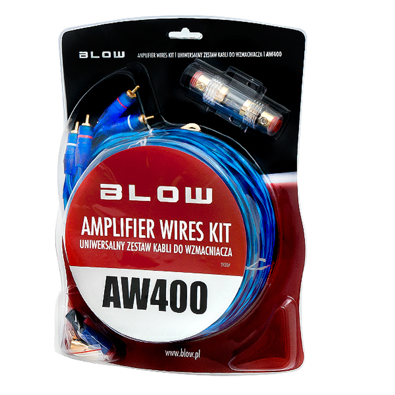 Kit Instalação p/ Amplificador e Autorrádio Até 1200W - AW400 1