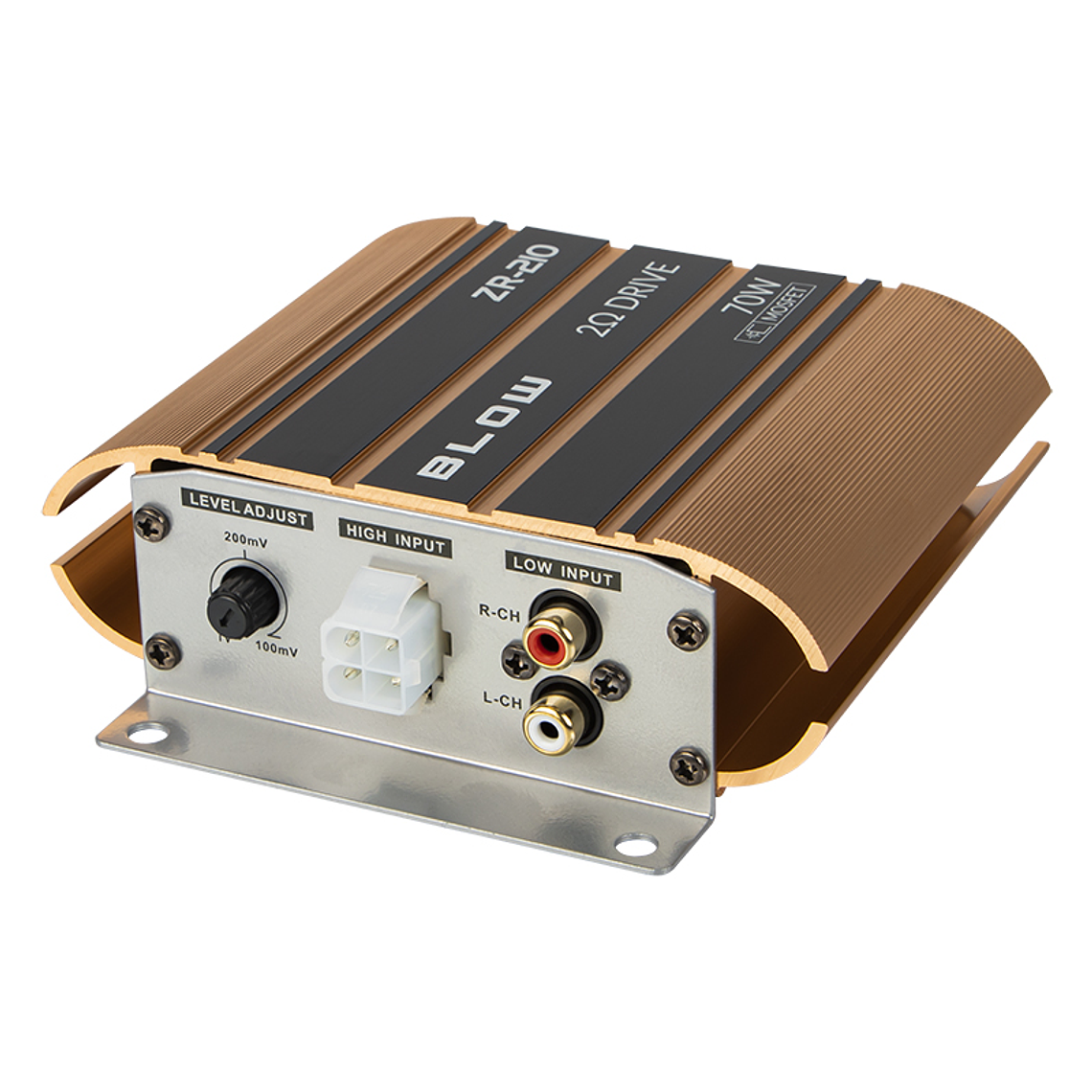  Amplificador de Áudio 2x70W - Blow ZR210 1