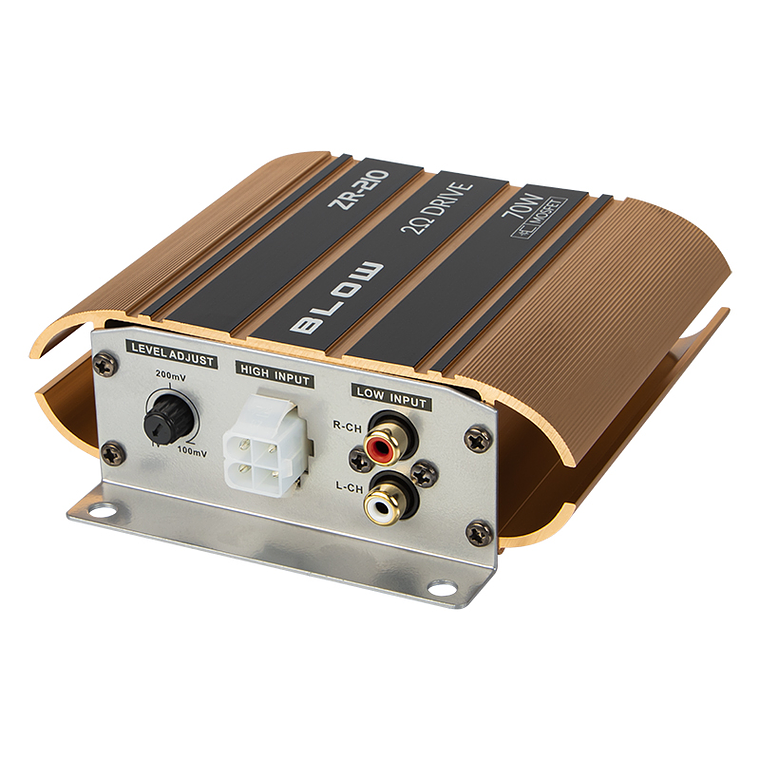  Amplificador de Áudio 2x70W - Blow ZR210 1