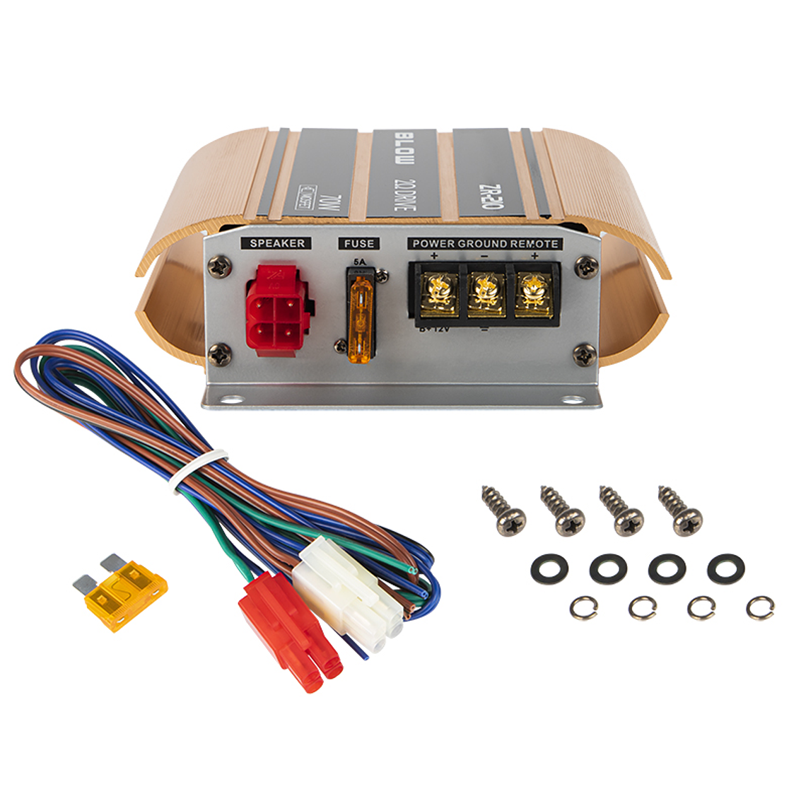  Amplificador de Áudio 2x70W - Blow ZR210 2