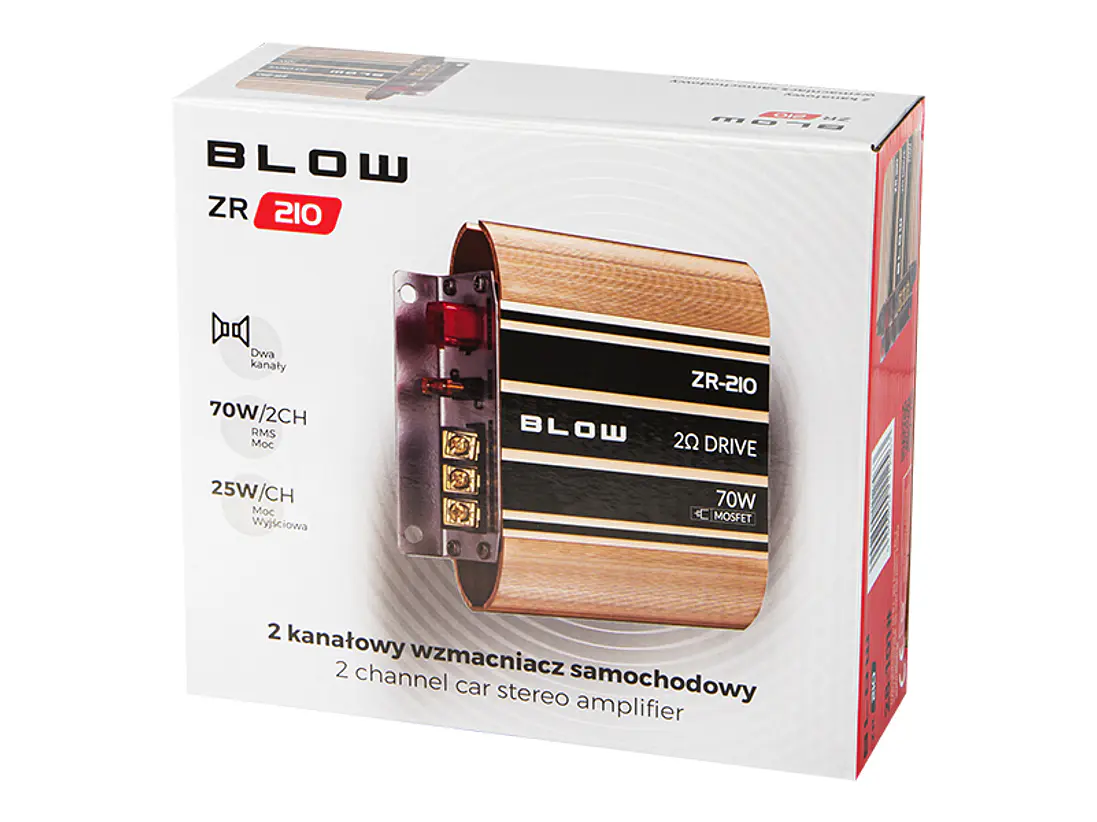  Audio Amplifier 2x70W - Blow ZR210 3