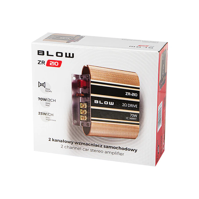  Audio Amplifier 2x70W - Blow ZR210 3
