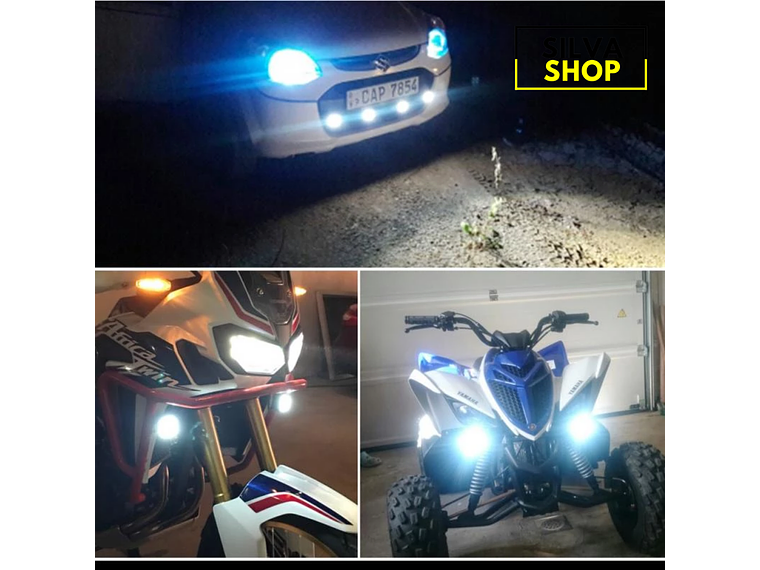 Auxiliary Headlights for Motorcycle with Switch 3