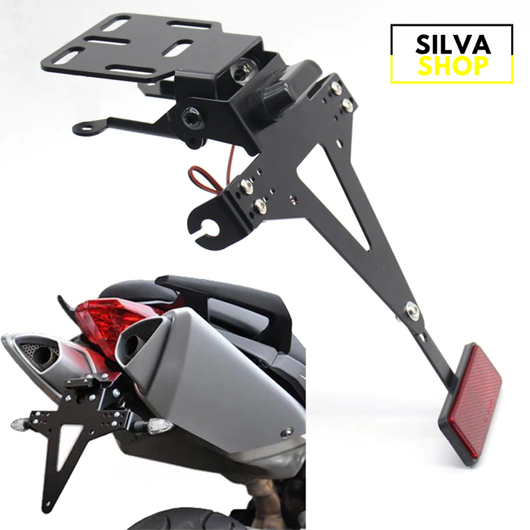 Suporte de Matrícula Yamaha R3 R6 R1 FZ6 4