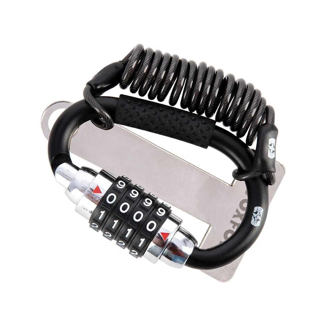 Padlock with Carabiner to Secure Helmet 1