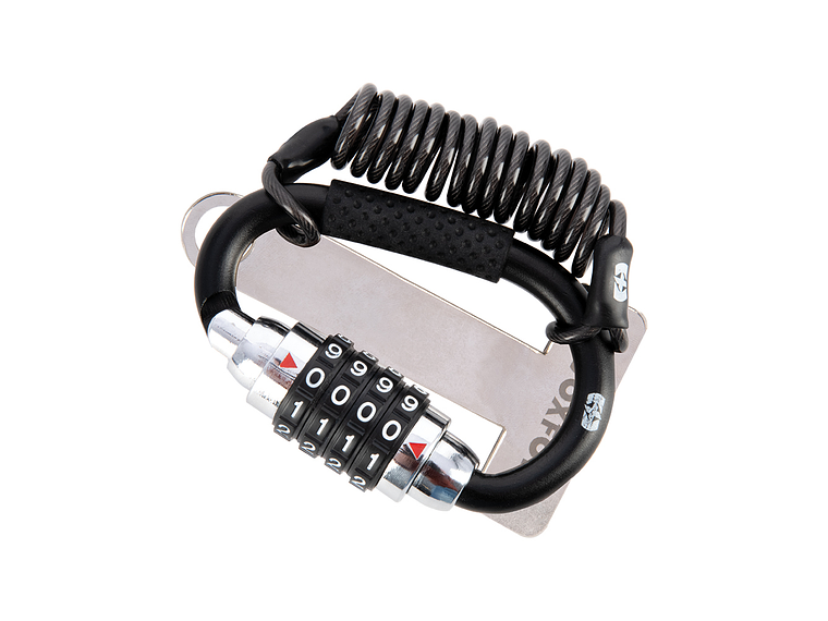 Padlock with Carabiner to Secure Helmet 1