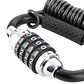 Padlock with Carabiner to Secure Helmet - thumbnail 3