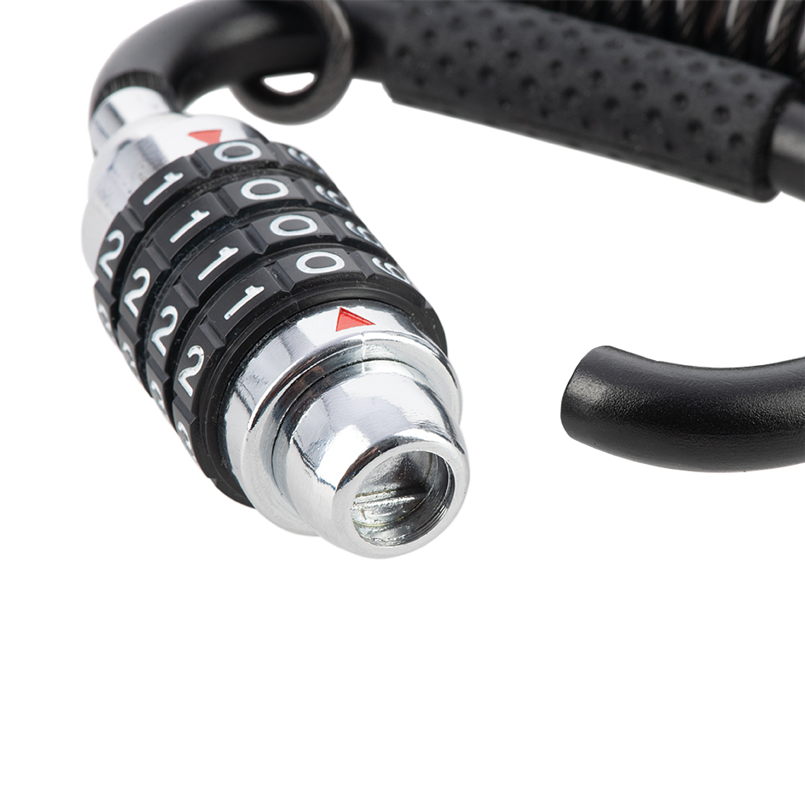 Padlock with Carabiner to Secure Helmet 4