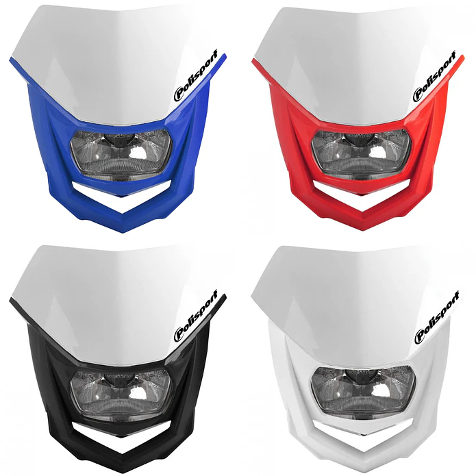 Halo Headlight Holder with Halogen Bulb Polisport 1