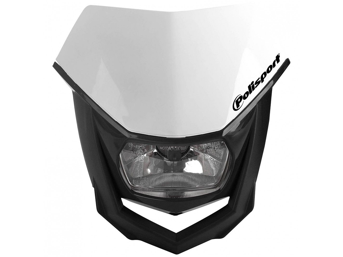 Soporte Faro Halo con Bombilla Halógena Polisport 2