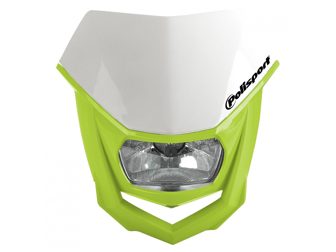 Soporte Faro Halo con Bombilla Halógena Polisport 8