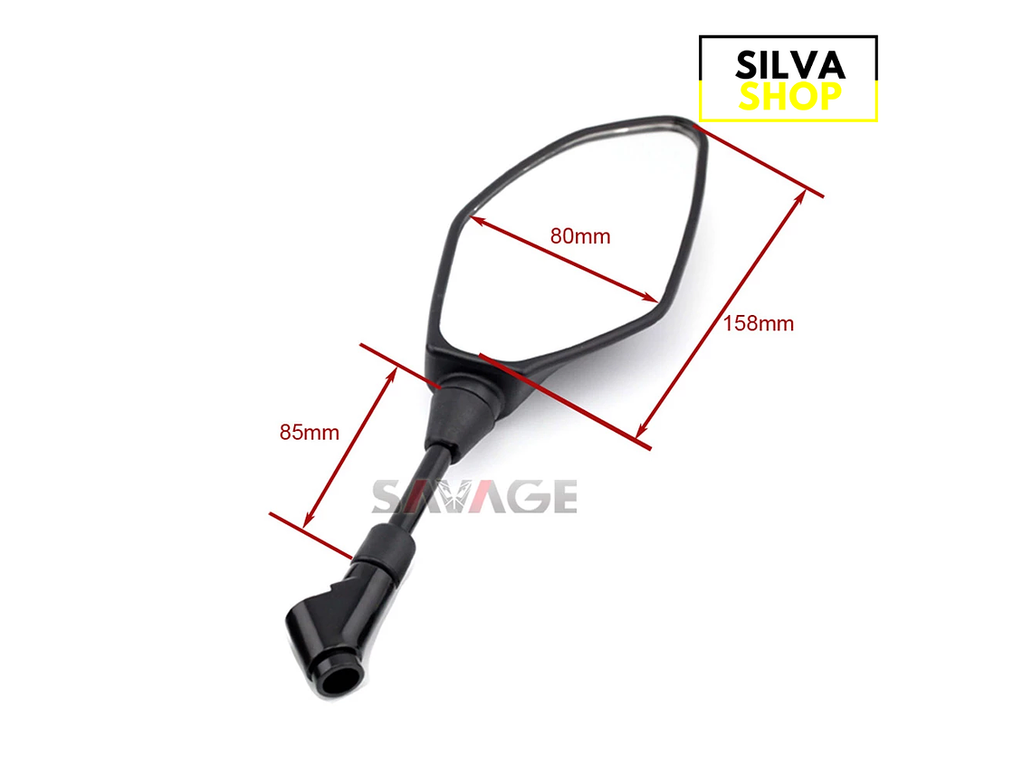 Espelhos para Yamaha MT 07 MT 09 4