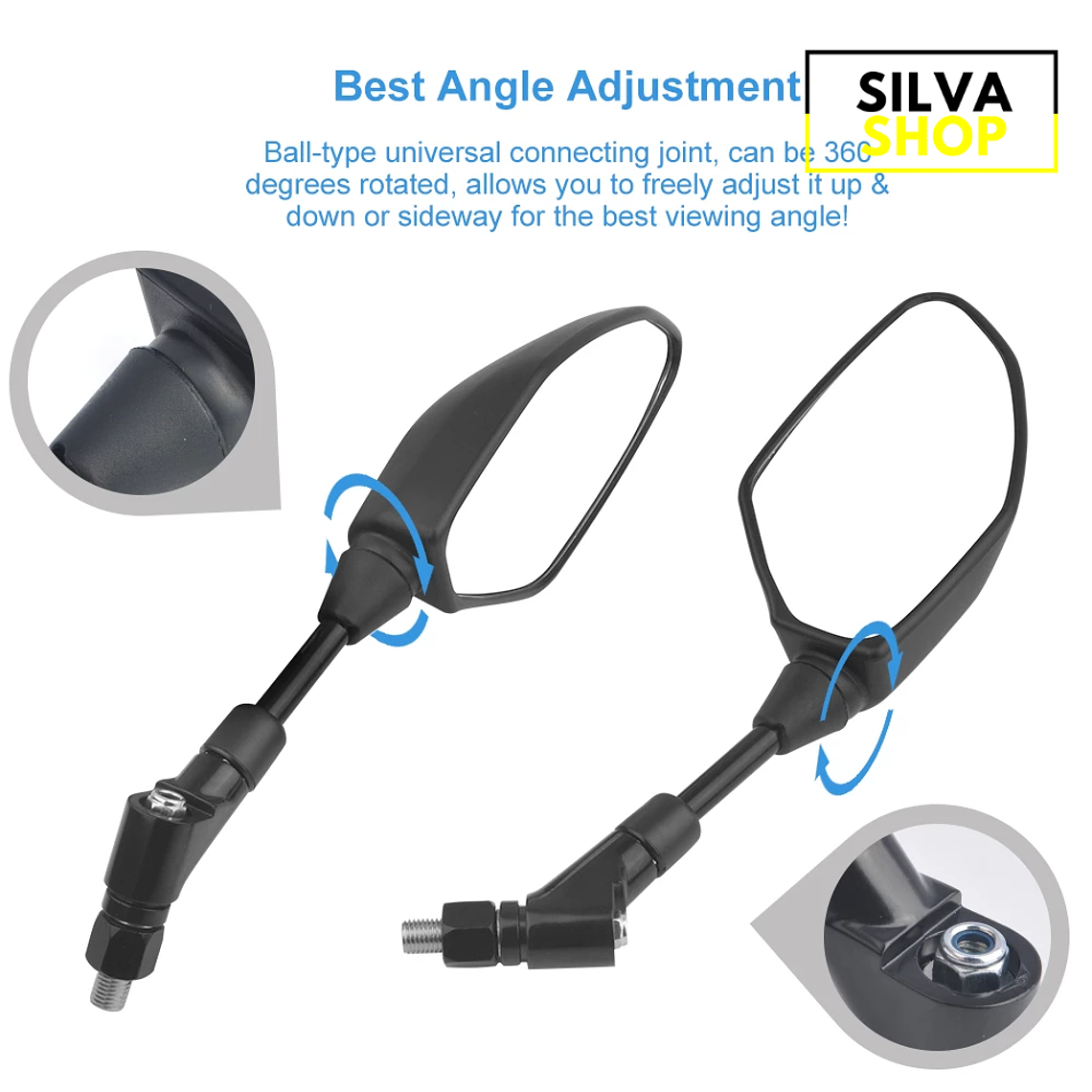 Espelhos para Yamaha MT 07 MT 09 5