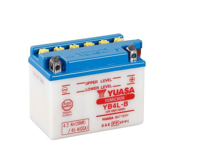 Bateria para Mota YB4L-B 12V 4,2Ah 1
