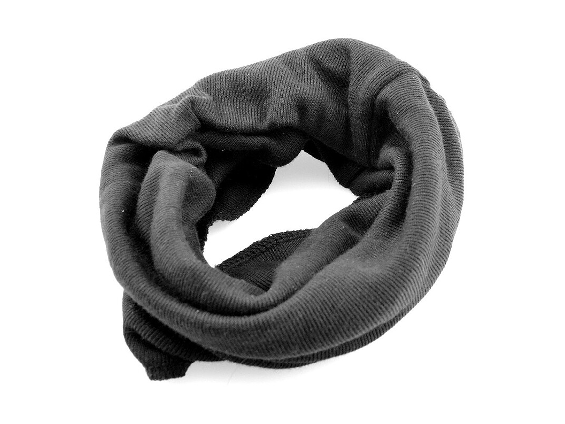 Gola Preta em Poliéster 1