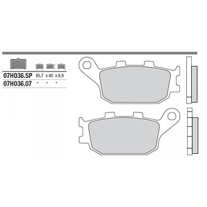 Brembo Sintered Brake Pads 07HO36SP