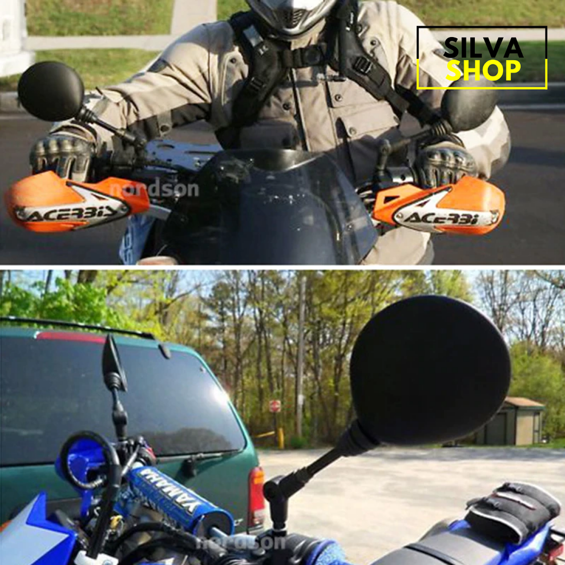 Espelhos para Mota Redondos Dobráveis 6