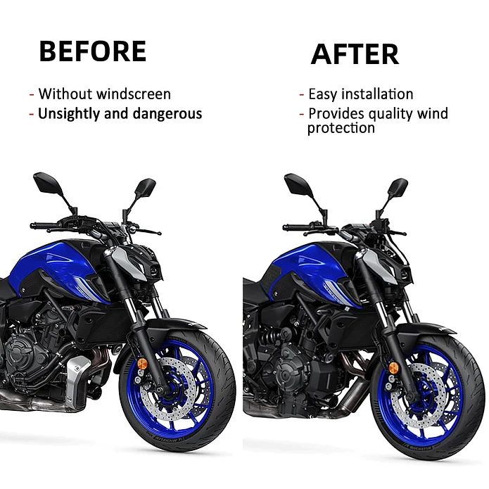 Viseira / Defletor Yamaha MT 07 2021-2024 3