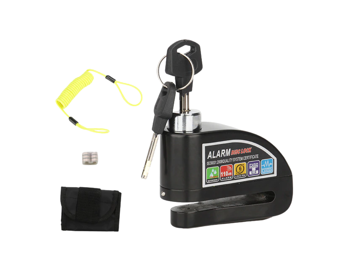 Disc Blocker with Alarm for Motorcycle 4
