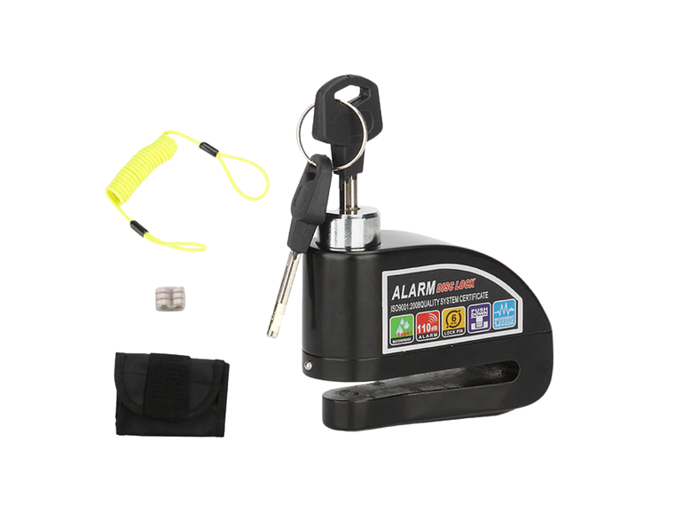 Disc Blocker with Alarm for Motorcycle 4