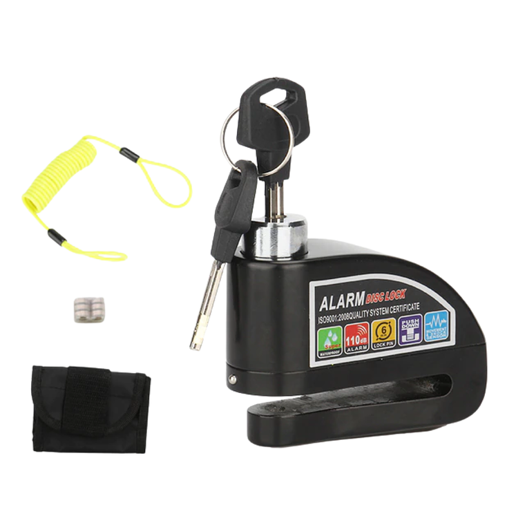 Disc Blocker with Alarm for Motorcycle 4