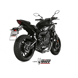 Escape MIVV Deltarace Inox Preto Yamaha MT-07 2014-2020