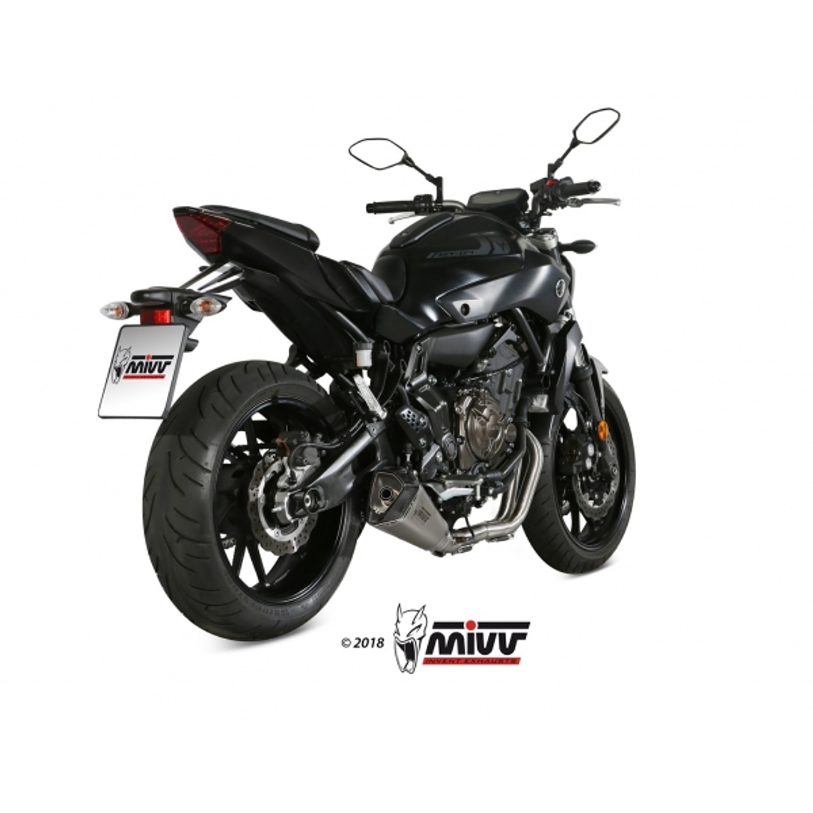 Escape MIVV Delta Race Inox Yamaha MT-07 2014-2020 2