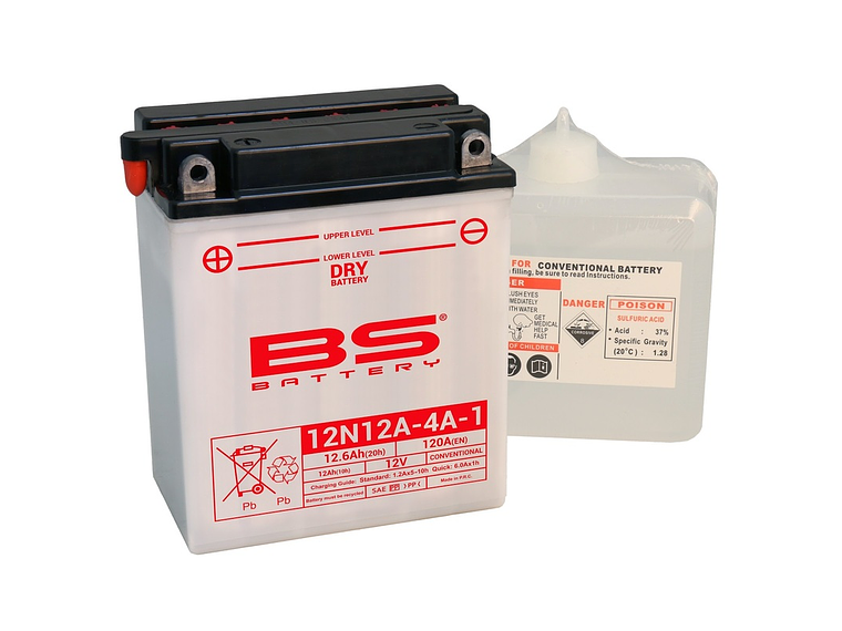 Battery 12V 12Ah 12N12A-4A-1 - BS Battery 1
