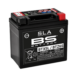 Bateria 12V 5,3Ah BTX5L / BTZ6S - BS BATTERY