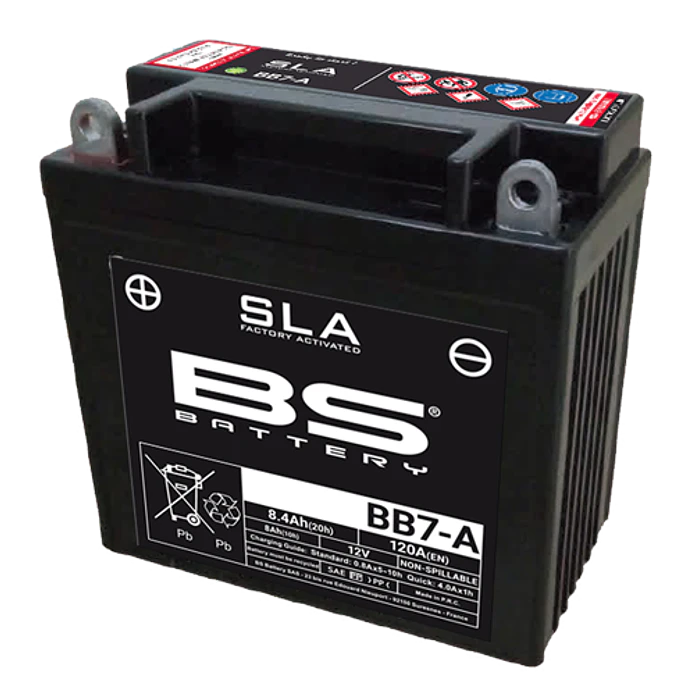 12V 8.4Ah SLA BB7-A (FA) Battery - BS Battery 1