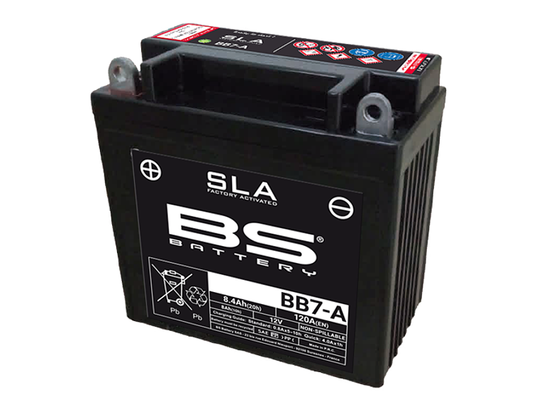 12V 8.4Ah SLA BB7-A (FA) Battery - BS Battery 1