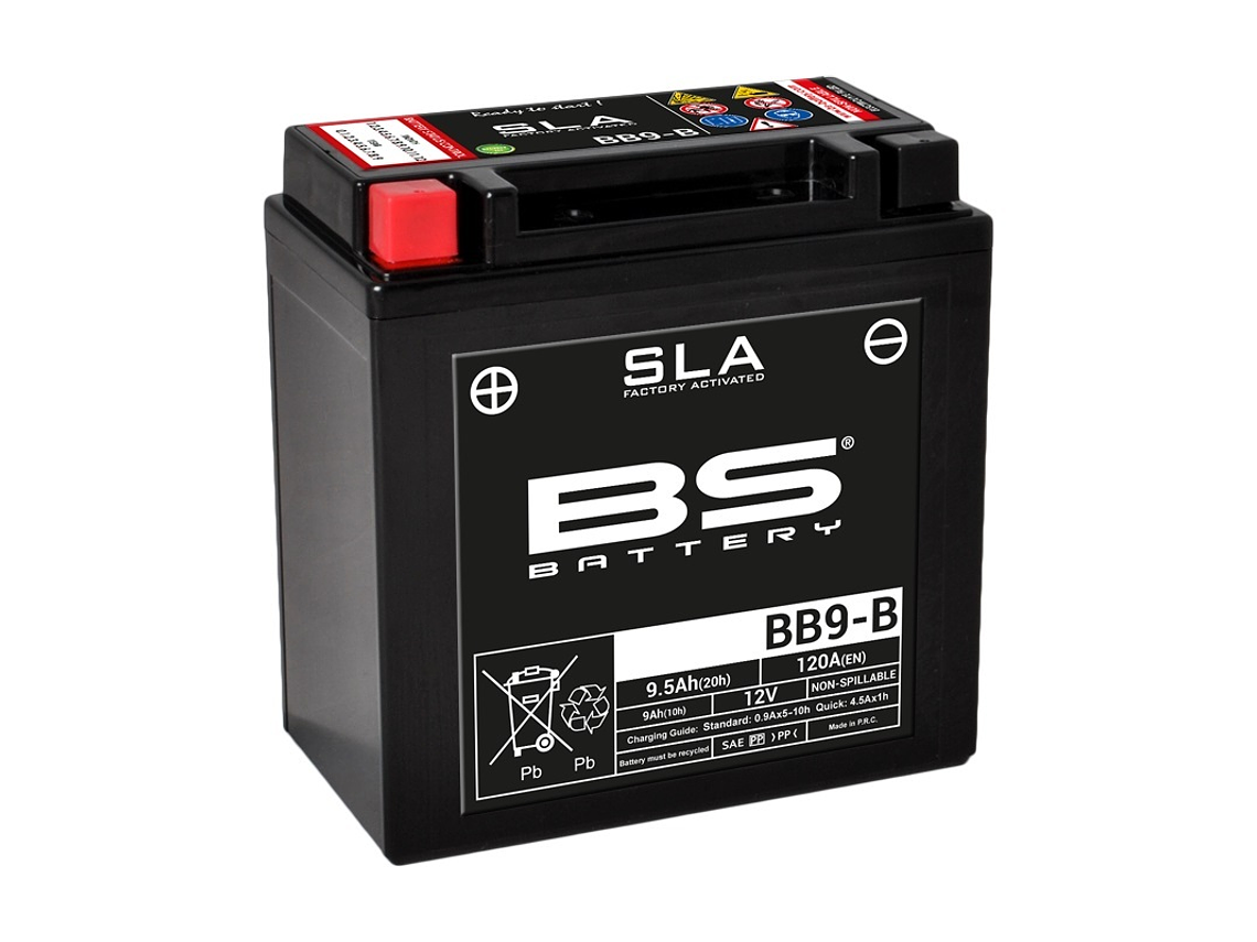 12V 9.5Ah SLA BB9-B (FA) Battery - BS Battery 1