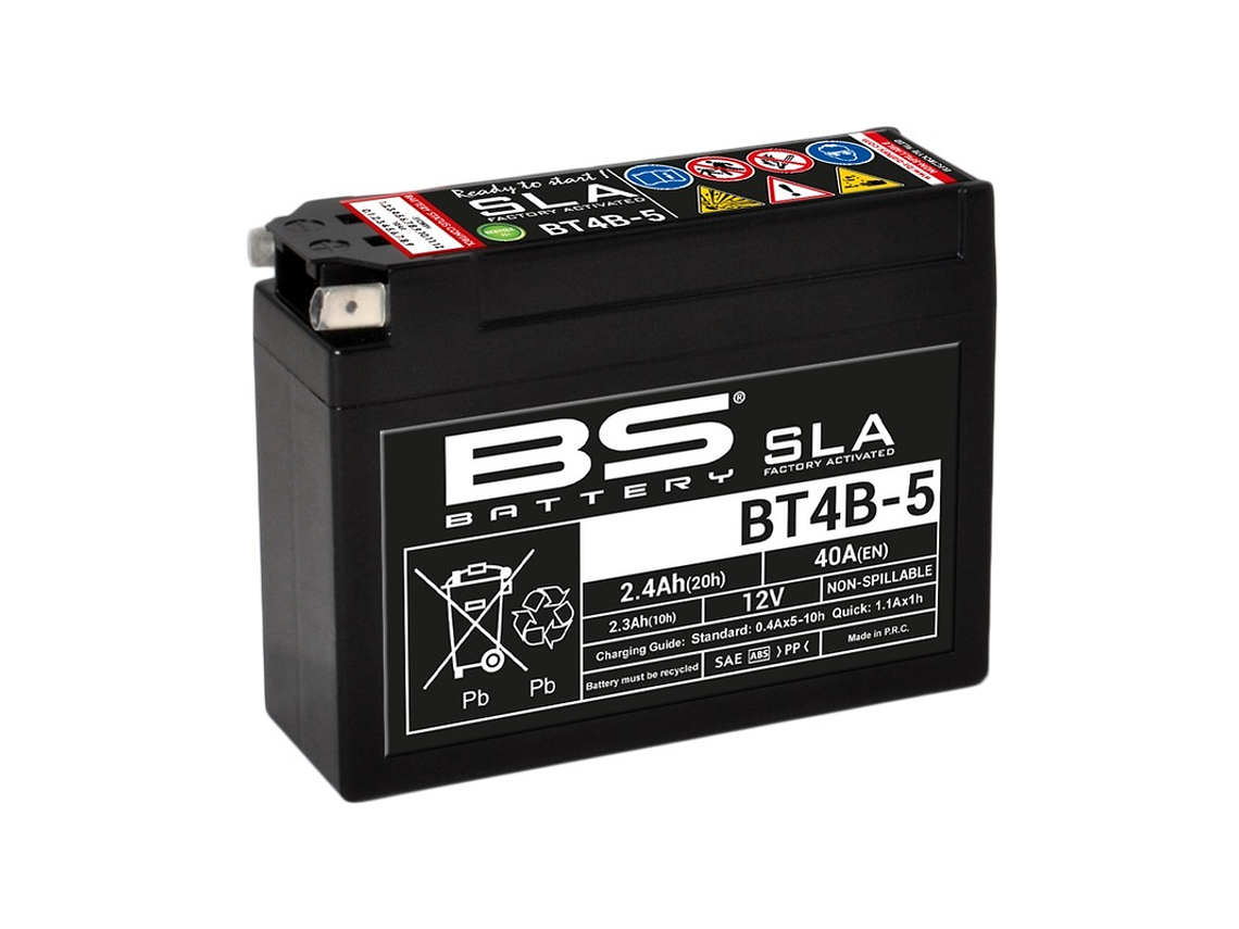 Battery 12V 2.4Ah SLA BT4B-5 (FA) - BS Battery 1
