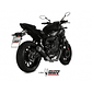 Linha Escape Completo MIVV GP Pro INOX Preto Yamaha MT-07 2014-2020 - Thumbnail 2