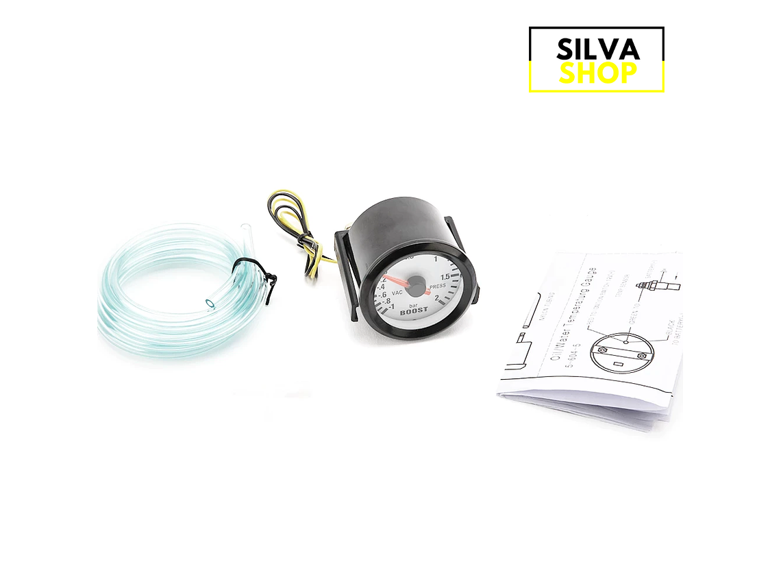 Manómetro Pressão Turbo 2 Bar 3