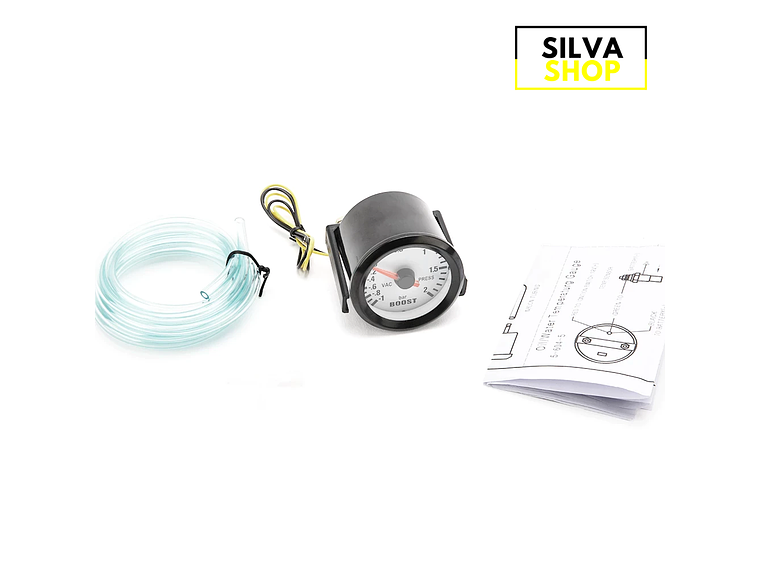 Manómetro Pressão Turbo 2 Bar 3