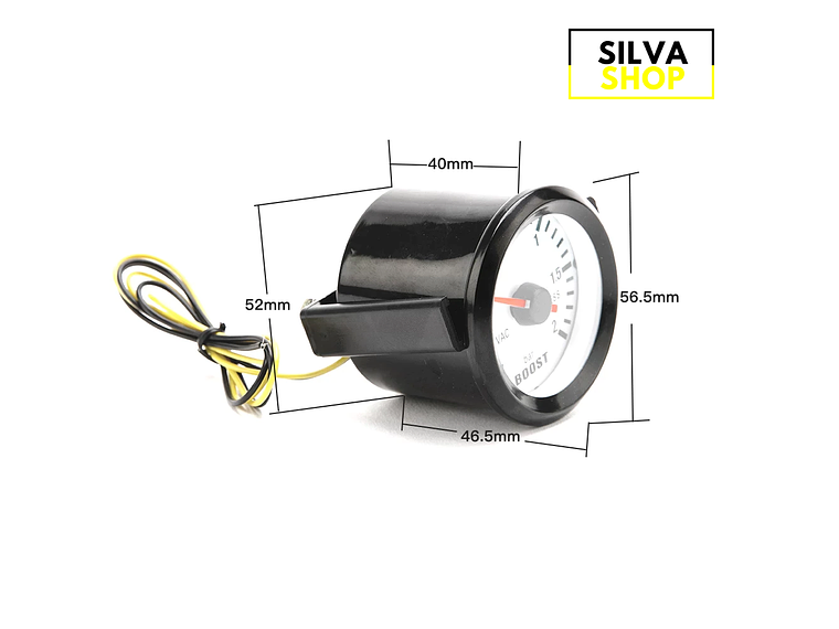 Manómetro Pressão Turbo 2 Bar 4