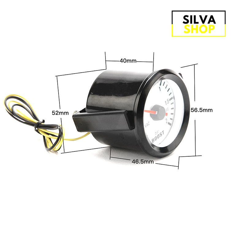 Manómetro Pressão Turbo 2 Bar 4