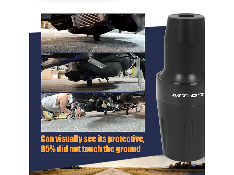 Sliders Yamaha MT 07 Black 2