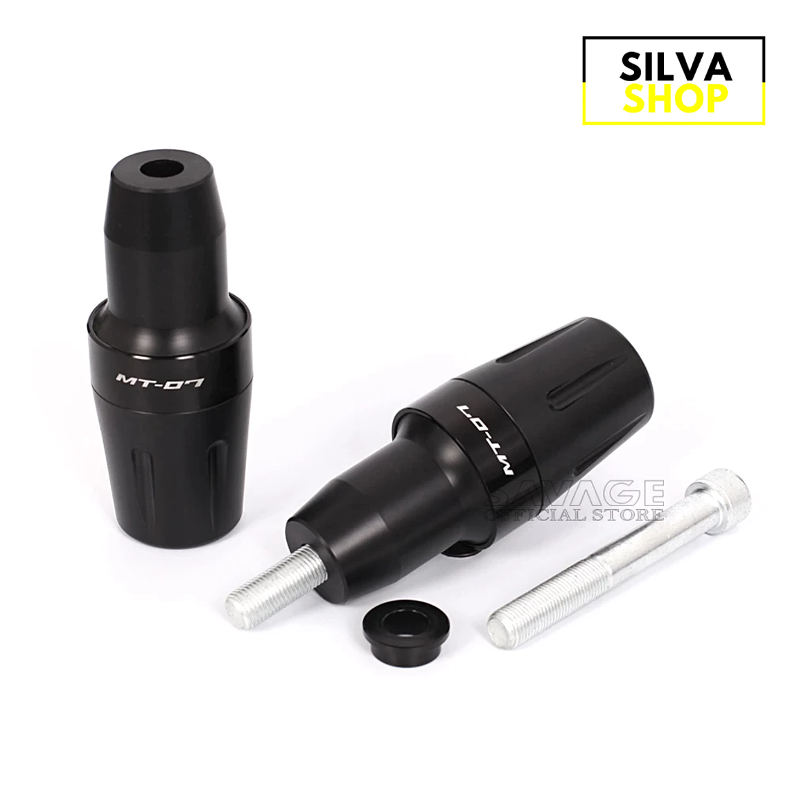 Sliders Yamaha MT 07 Pretos 3