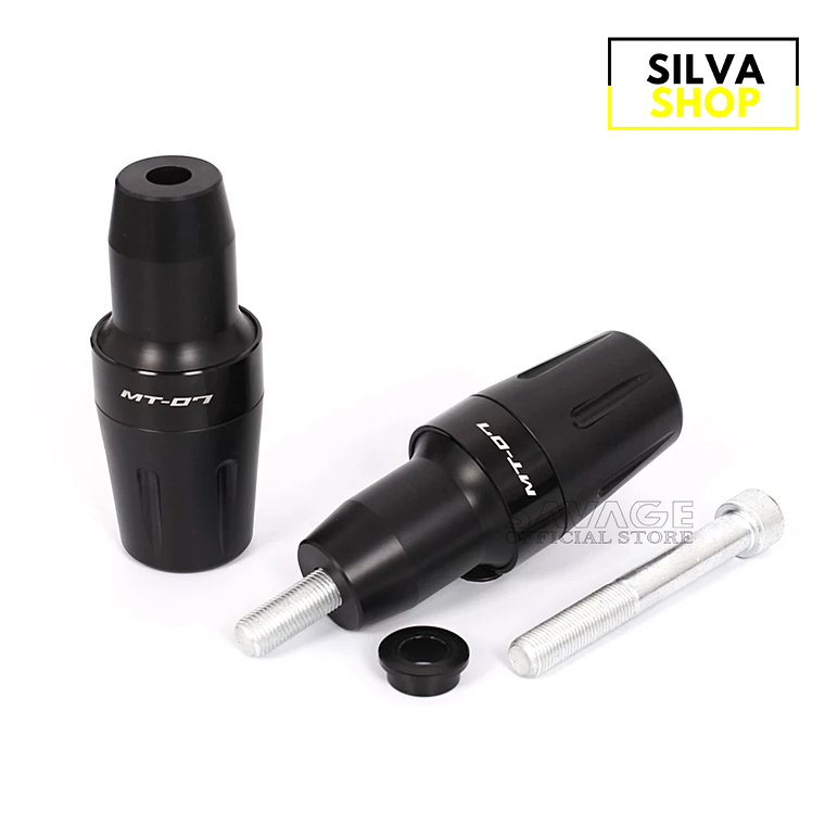 Sliders Yamaha MT 07 Pretos 3