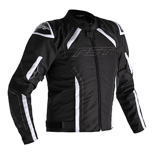 RST S-1 Black/White Motorcycle Jacket